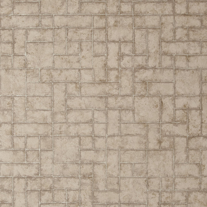Sandstone Taupe by Clarke And Clarke Wallcovering CLARKE & CLARKE REFLECTIONS WOOD PULP - 74%;BINDER - 13%;POLYESTER - 13% United Kingdom - Horizontal: 20.875 and Vertical: 10.5 20.875 - Fabric Carolina -