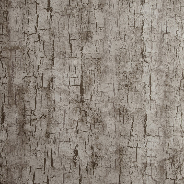 Tree Bark Pewter by Clarke And Clarke Wallcovering CLARKE & CLARKE REFLECTIONS WOOD PULP - 74%;BINDER - 13%;POLYESTER - 13% United Kingdom - Horizontal: 20.875 and Vertical: 10.5 20.875 - Fabric Carolina -