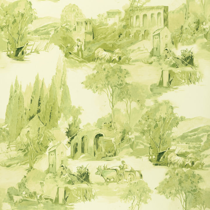 Anastacia Citron by Clarke And Clarke Wallcovering CLARKE & CLARKE COLONY Belgium Horizontal: 0 and Vertical: 20.875 20.875 - Fabric Carolina -