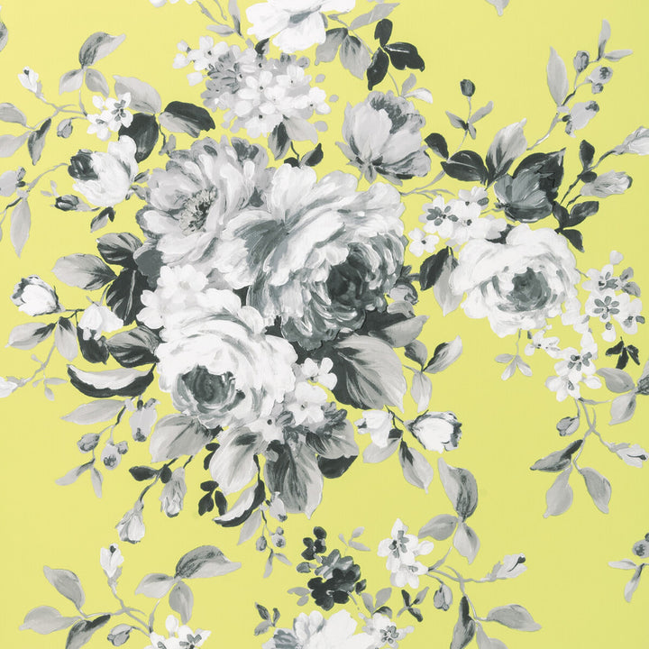 Emeline Citron by Clarke And Clarke Wallcovering CLARKE & CLARKE COLONY Belgium Horizontal: 0 and Vertical: 20.875 20.875 - Fabric Carolina -