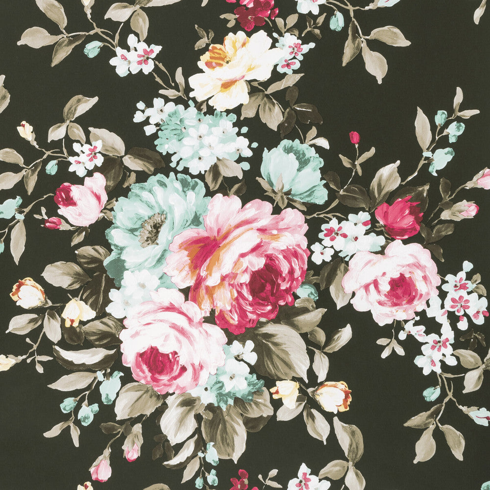 Emeline Ebony by Clarke And Clarke Wallcovering Clarke And Clarke Wallcovering Emeline EbonyWallcovering CLARKE & CLARKE COLONY Belgium </p><p>Repeat: H: 0, V: 20.875 20.875 - Fabric Carolina -