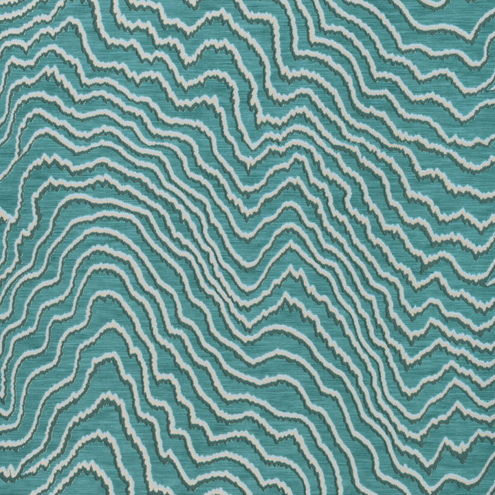 Fiji Teal by Clarke And Clarke Wallcovering CLARKE & CLARKE COLONY Belgium Horizontal: 0 and Vertical: 20.875 20.875 - Fabric Carolina -