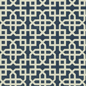 Monserrat Indigo by Clarke And Clarke Wallcovering
