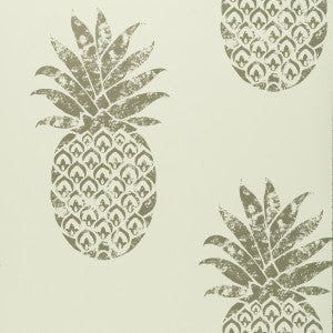 Tobago Gilver by Clarke And Clarke Wallcovering