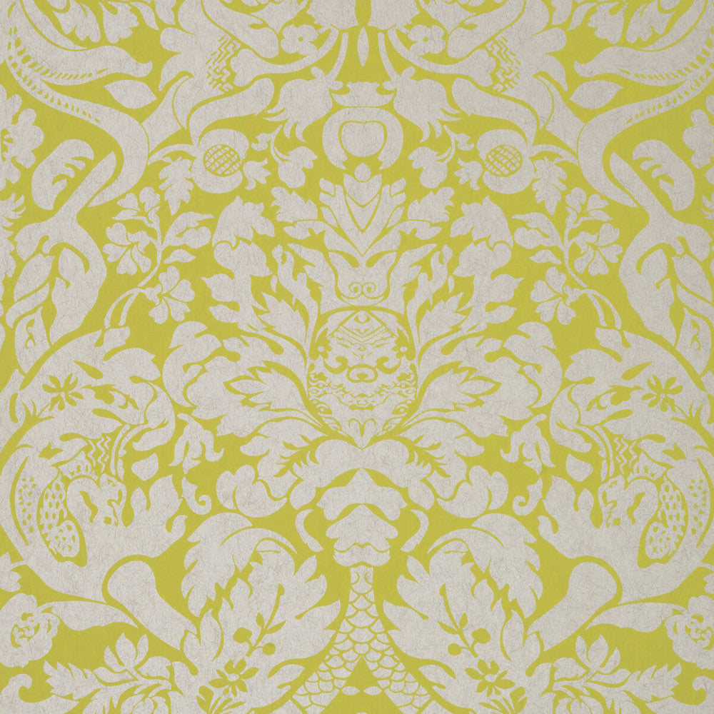 Valentina Citron by Clarke And Clarke Wallcovering CLARKE & CLARKE COLONY Belgium Horizontal: 0 and Vertical: 25.25 20.875 - Fabric Carolina -
