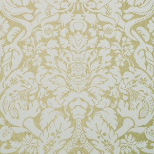 Valentina Gold by Clarke And Clarke Wallcovering