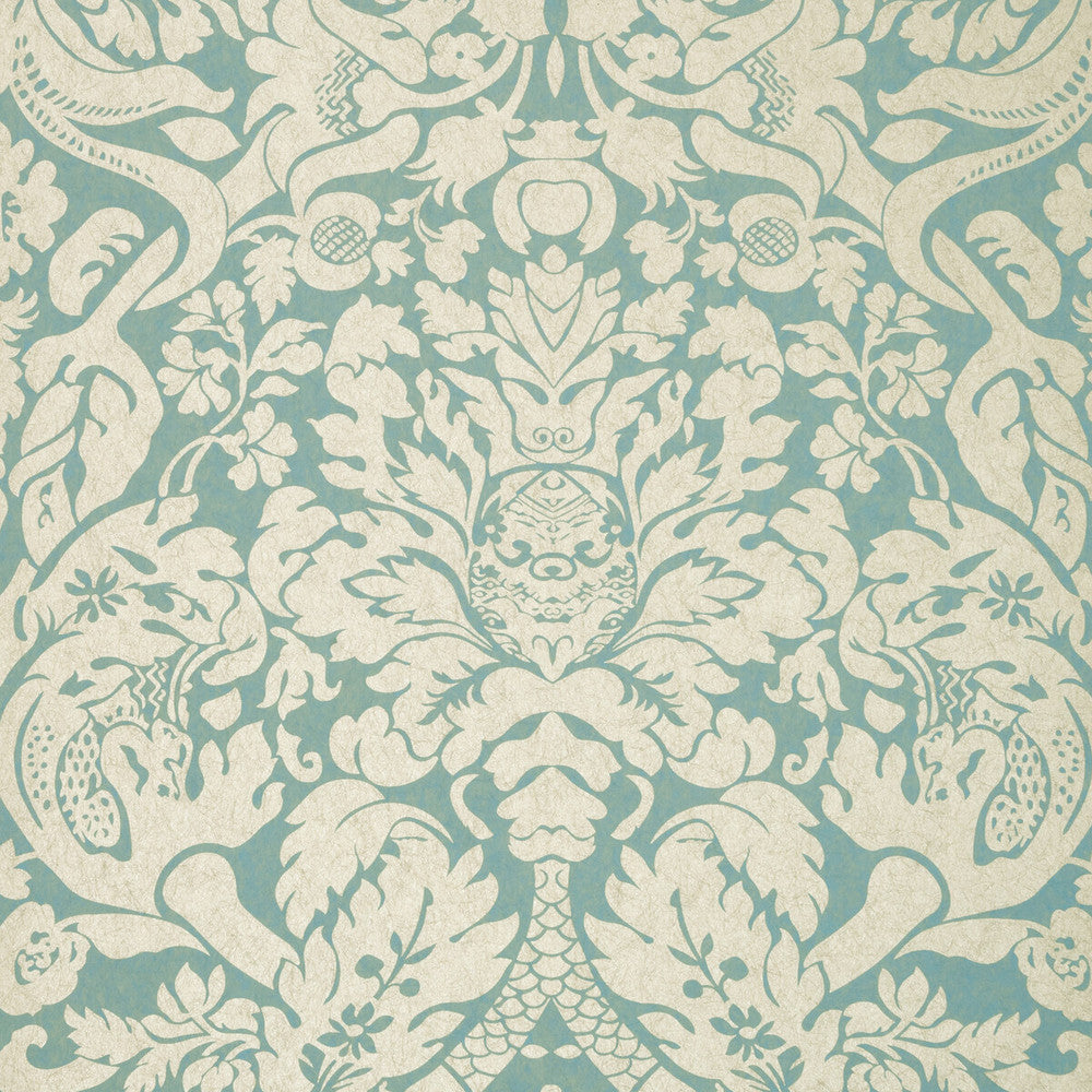 Valentina Mineral by Clarke And Clarke Wallcovering CLARKE & CLARKE COLONY - Belgium - Horizontal: 0 and Vertical: 25.25 20.875 - Fabric Carolina -