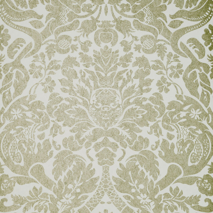 Valentina Nickel by Clarke And Clarke Wallcovering CLARKE & CLARKE COLONY Belgium Horizontal: 0 and Vertical: 25.25 20.875 - Fabric Carolina -