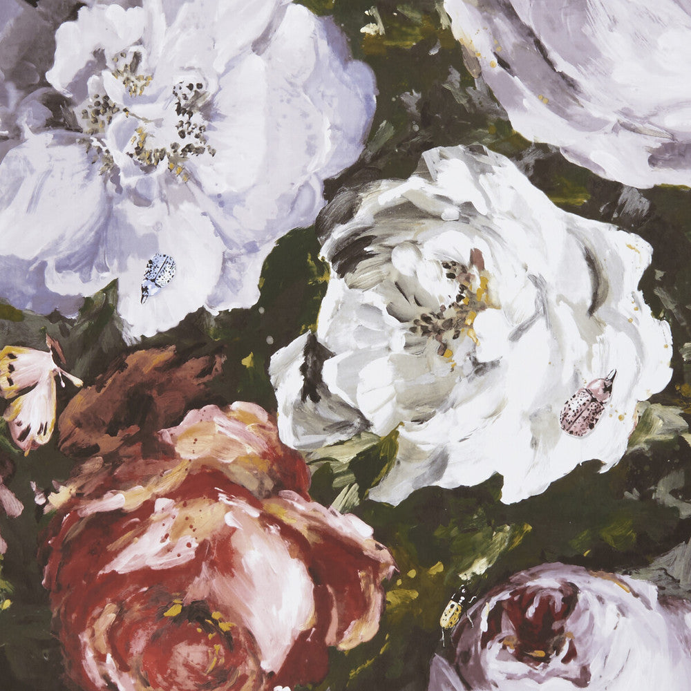 Floretta Heather/Ebony by Clarke And Clarke Wallcovering Clarke And Clarke Wallcovering Floretta Heather/EbonyWallcovering CLARKE & CLARKE BOTANICA NON WOVEN - 100% United Kingdom </p><p>Repeat: H: 0, V: 20.5 20.5 - Fabric Carolina -