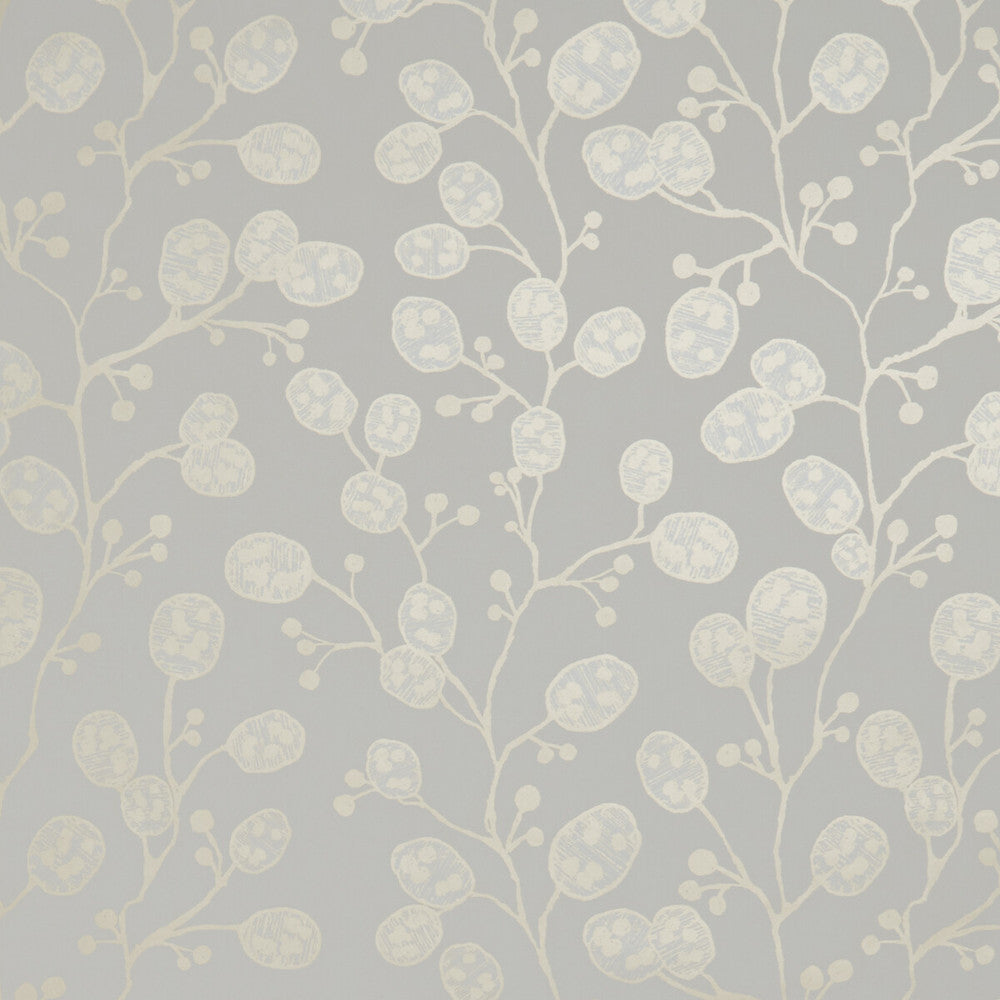 Honesty Ivory/Gold by Clarke And Clarke Wallcovering CLARKE & CLARKE BOTANICA United Kingdom Horizontal: and Vertical: 20.5 - Fabric Carolina -