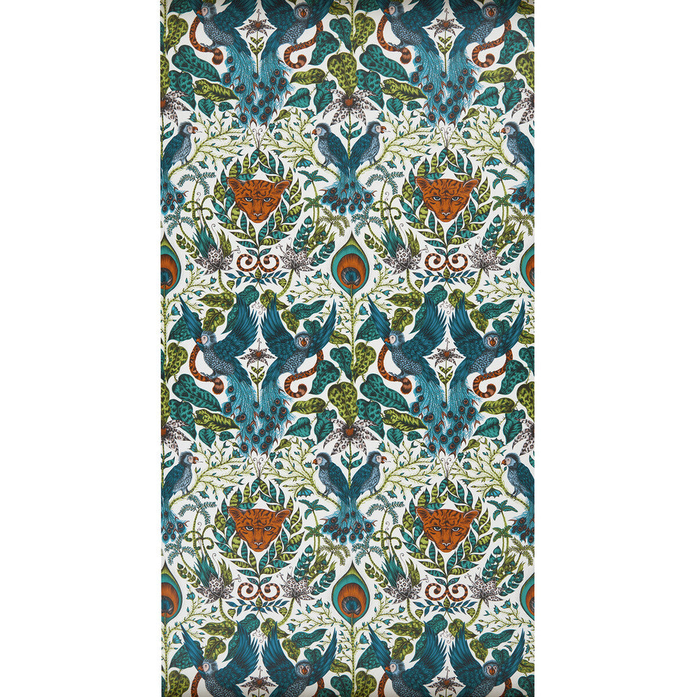 Amazon Jungle by Clarke And Clarke Wallcovering ANIMALIA BY EMMA J SHIPLEY FOR C&C United Kingdom Horizontal: 0 and Vertical: 18 20.5 - Fabric Carolina -