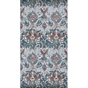 Amazon Pink by Clarke And Clarke Wallcovering