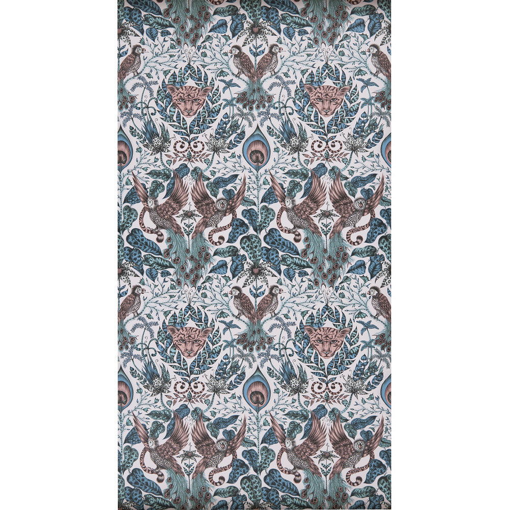 Amazon Pink by Clarke And Clarke Wallcovering ANIMALIA BY EMMA J SHIPLEY FOR C&C United Kingdom Horizontal: 0 and Vertical: 18 20.5 - Fabric Carolina -