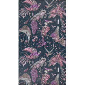 Audubon Pink by Clarke And Clarke Wallcovering
