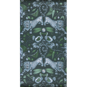 Extinct Navy by Clarke And Clarke Wallcovering