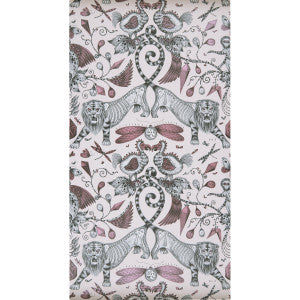 Extinct Pink by Clarke And Clarke Wallcovering
