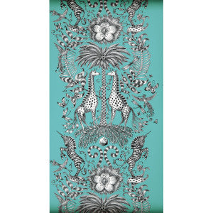Kruger Teal by Clarke And Clarke Wallcovering