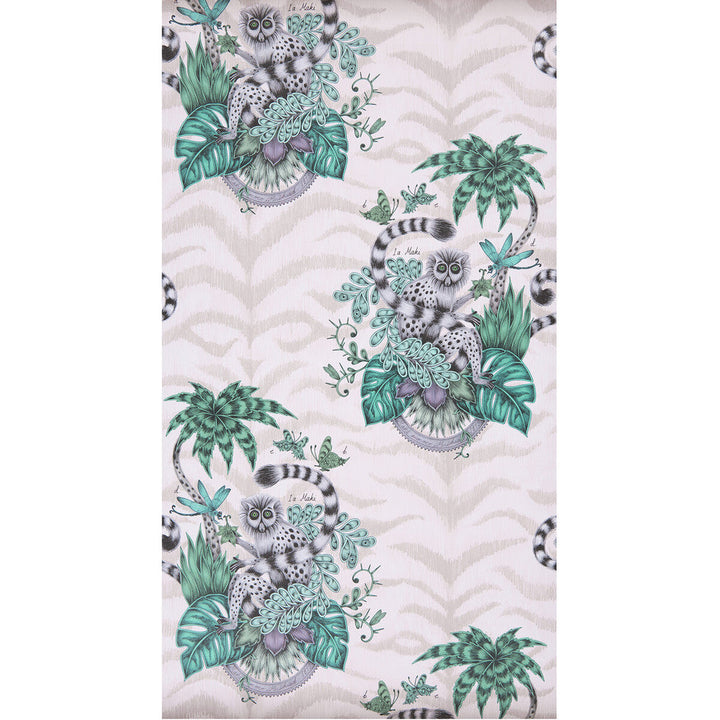 Lemur Pink by Clarke And Clarke Wallcovering Clarke And Clarke Wallcovering Lemur PinkWallcovering ANIMALIA BY EMMA J SHIPLEY FOR C&C United Kingdom </p><p>Repeat: H: 0, V: 25.25 20.5 - Fabric Carolina -