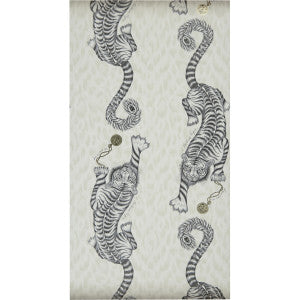 Tigris Monochrome by Clarke And Clarke Wallcovering