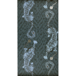 Tigris Navy by Clarke And Clarke Wallcovering