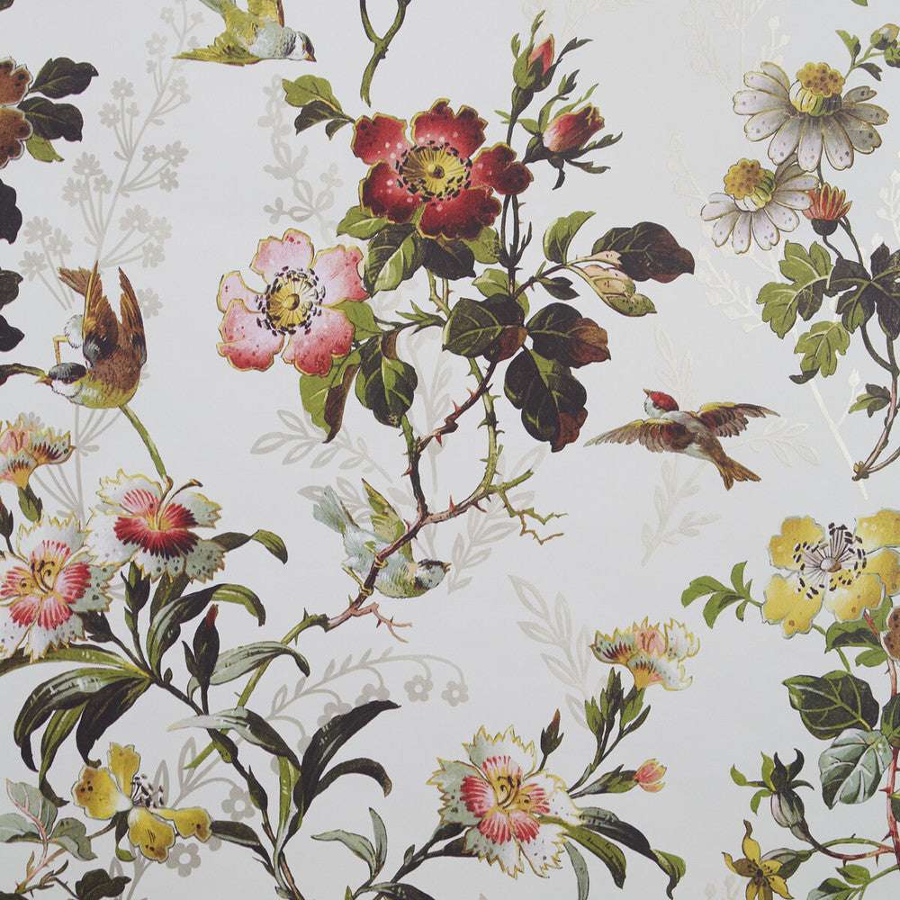 Leighton Wp Ivory by Clarke And Clarke Wallcovering CLARKE & CLARKE OASIS WP & FABRIC Belgium Horizontal: and Vertical: 20.875 - Fabric Carolina -