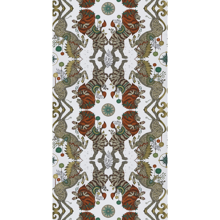 Caspian Wp Gold by Clarke And Clarke Wallcovering WILDERIE BY EMMA J SHIPLEY FOR C&C NON WOVEN - 100% United Kingdom Horizontal: 0 and Vertical: 18 21 - Fabric Carolina -
