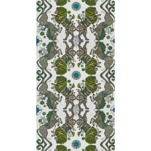 Caspian Wp Lime by Clarke And Clarke Wallcovering