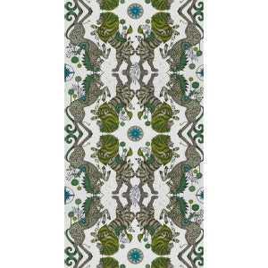 Caspian Wp Lime by Clarke And Clarke Wallcovering