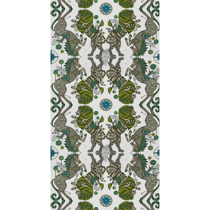 Caspian Wp Lime by Clarke And Clarke Wallcovering Clarke And Clarke Wallcovering Caspian Wp Lime Wallcovering WILDERIE BY EMMA J SHIPLEY FOR C&C NON WOVEN - 100% United Kingdom </p><p>Repeat: H: 0, V: 18 21 - Fabric Carolina -