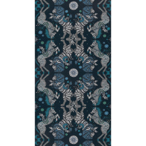Caspian Wp Navy by Clarke And Clarke Wallcovering