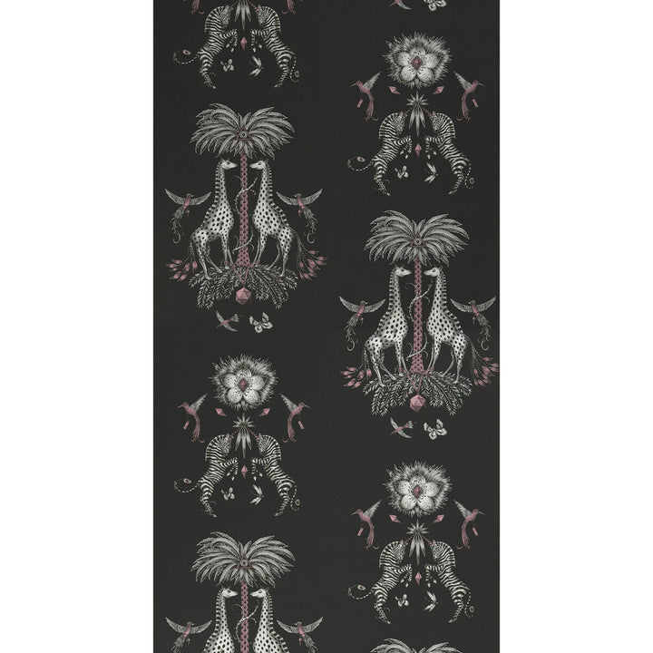 Creatura Charcoal by Clarke And Clarke Wallcovering Clarke And Clarke Wallcovering Creatura Charcoal Wallcovering WILDERIE BY EMMA J SHIPLEY FOR C&C NON WOVEN - 100% United Kingdom </p><p>Repeat: H: 0, V: 25.24 21 - Fabric Carolina -