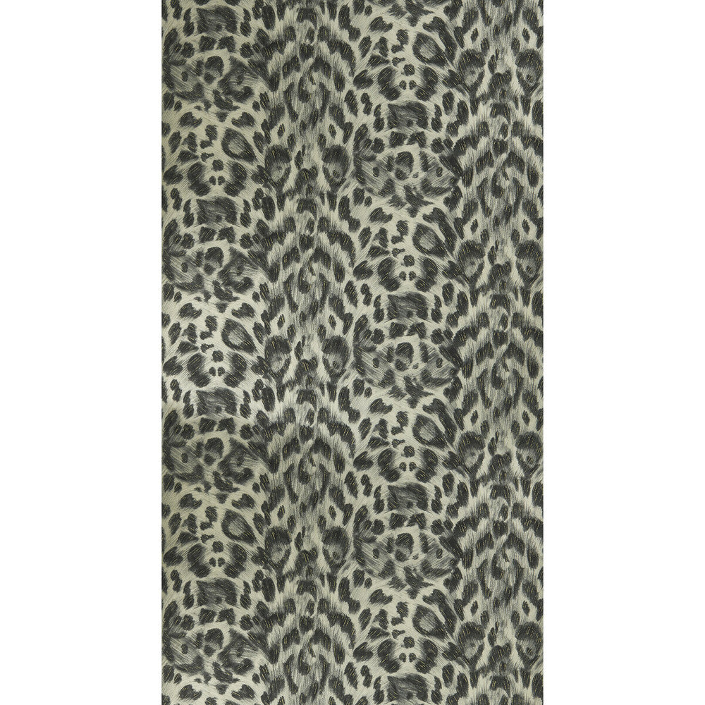 Felis Charcoal/Gold by Clarke And Clarke Wallcovering WILDERIE BY EMMA J SHIPLEY FOR C&C NON WOVEN - 100% United Kingdom Horizontal: 0 and Vertical: 10.24 21 - Fabric Carolina -