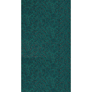 Felis Teal/Rose Gold by Clarke And Clarke Wallcovering