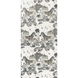 Lost World Blue by Clarke And Clarke Wallcovering