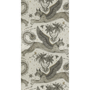 Lynx Gilver by Clarke And Clarke Wallcovering