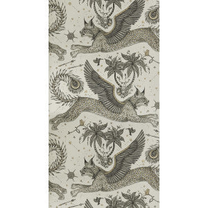 Lynx Gilver by Clarke And Clarke Wallcovering