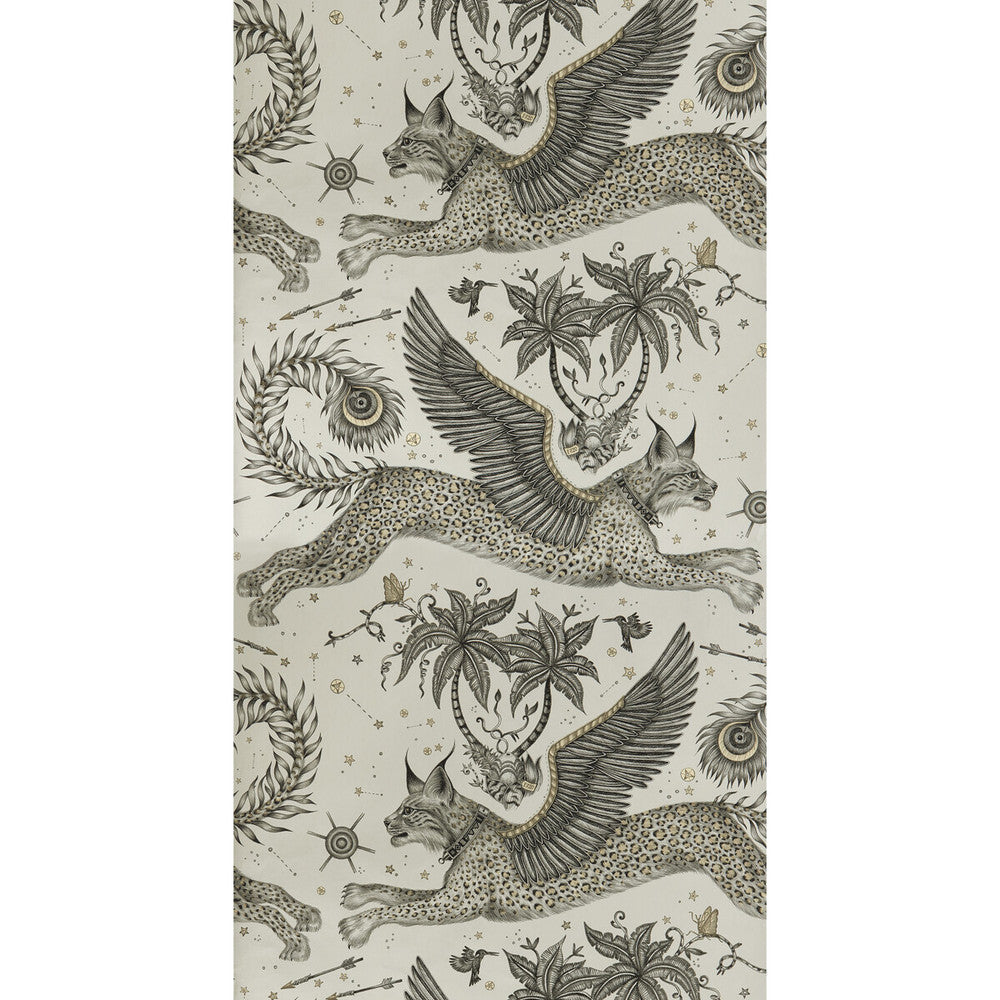 Lynx Gilver by Clarke And Clarke Wallcovering Clarke And Clarke Wallcovering Lynx GilverWallcovering WILDERIE BY EMMA J SHIPLEY FOR C&C PAPER - 100% United Kingdom </p><p>Repeat: H: , V: 20.5 - Fabric Carolina -