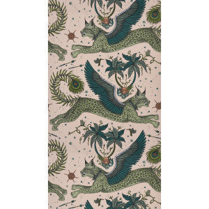 Lynx Pink by Clarke And Clarke Wallcovering