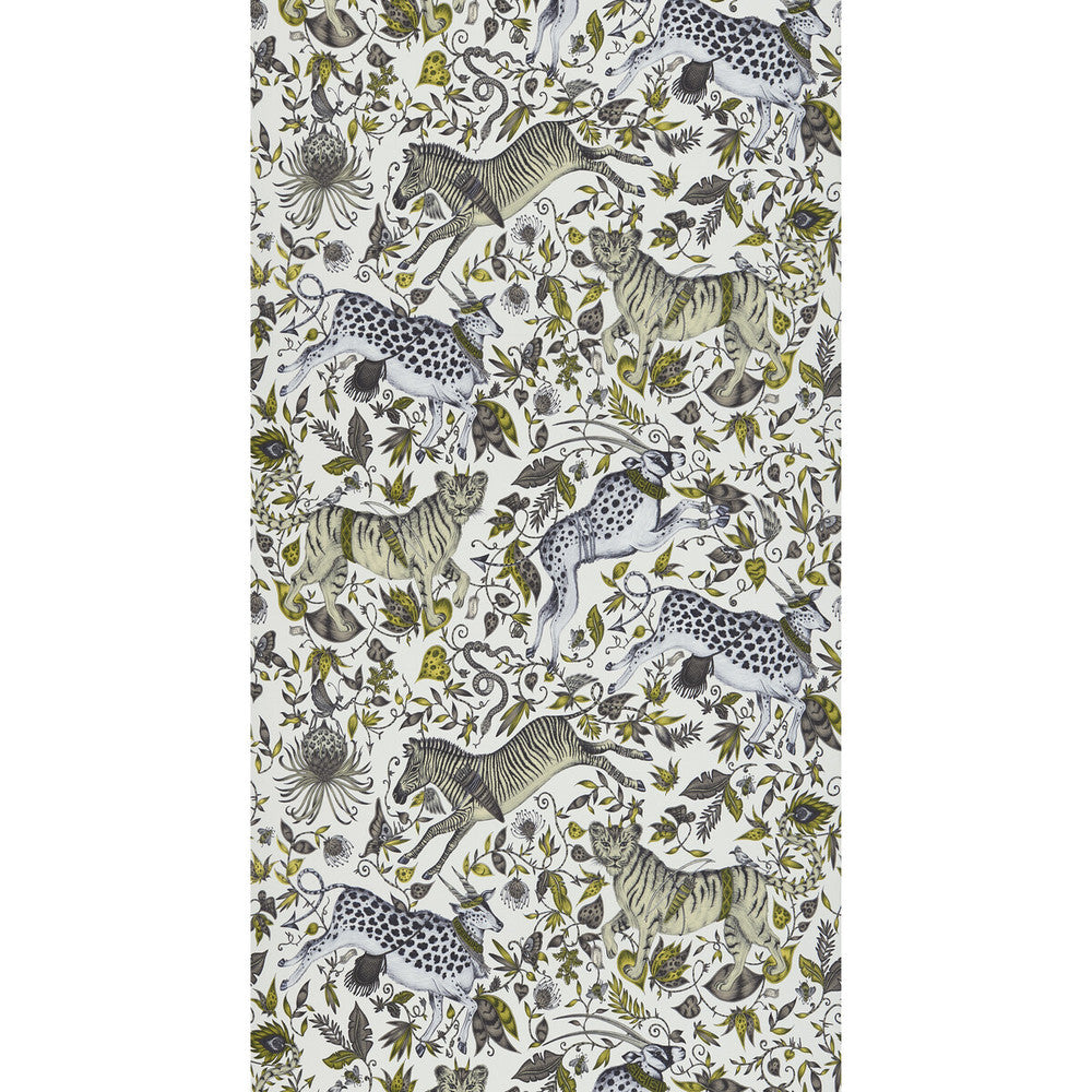 Protea Gold by Clarke And Clarke Wallcovering WILDERIE BY EMMA J SHIPLEY FOR C&C NON WOVEN - 100% United Kingdom Horizontal: 0 and Vertical: 20.48 21 - Fabric Carolina -