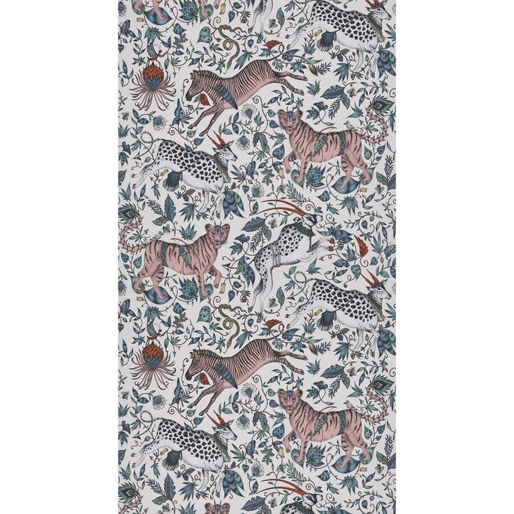 Protea Pink by Clarke And Clarke Wallcovering WILDERIE BY EMMA J SHIPLEY FOR C&C NON WOVEN - 100% United Kingdom Horizontal: 0 and Vertical: 20.48 21 - Fabric Carolina -