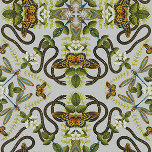 Emerald Forest Wp Smoke by Clarke And Clarke Wallcovering