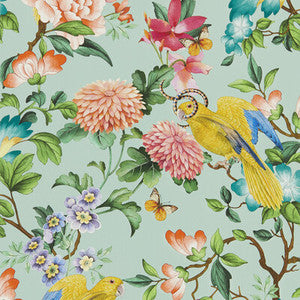 Golden Parrot Wp Mineral by Clarke And Clarke Wallcovering