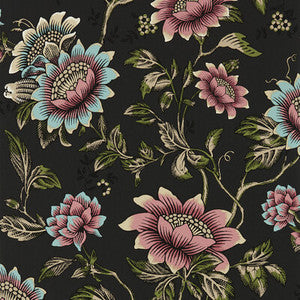 Tonquin Wp Noir by Clarke And Clarke Wallcovering