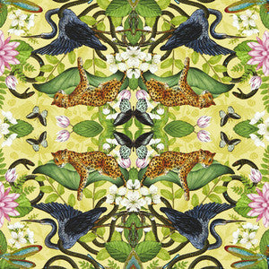 Wonderlust Wp Citron by Clarke And Clarke Wallcovering