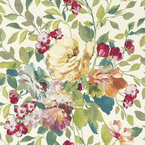 Bloom Multi Wp by Clarke And Clarke Wallcovering
