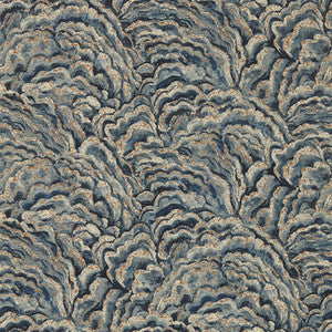 Lumino Midnight/Copper Wp by Clarke And Clarke Wallcovering
