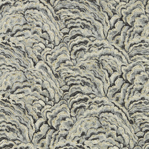 Lumino Noir/Gilver Wp by Clarke And Clarke Wallcovering