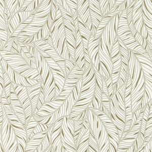 Selva Linen/Champagne Wp by Clarke And Clarke Wallcovering