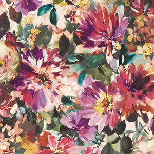 Tahiti Fuchsia Wp by Clarke And Clarke Wallcovering