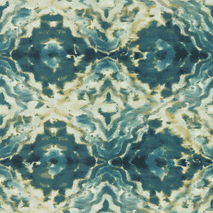 Aqueous Teal Wp by Clarke And Clarke Wallcovering